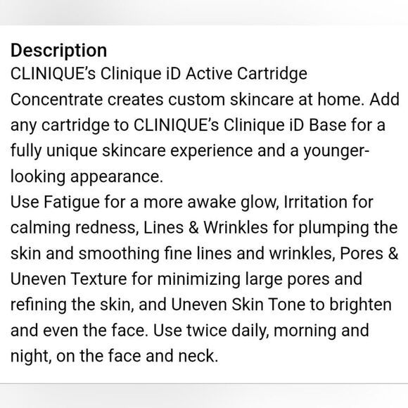 Clinique iD concentrate for Irritation - Picture 4 of 11